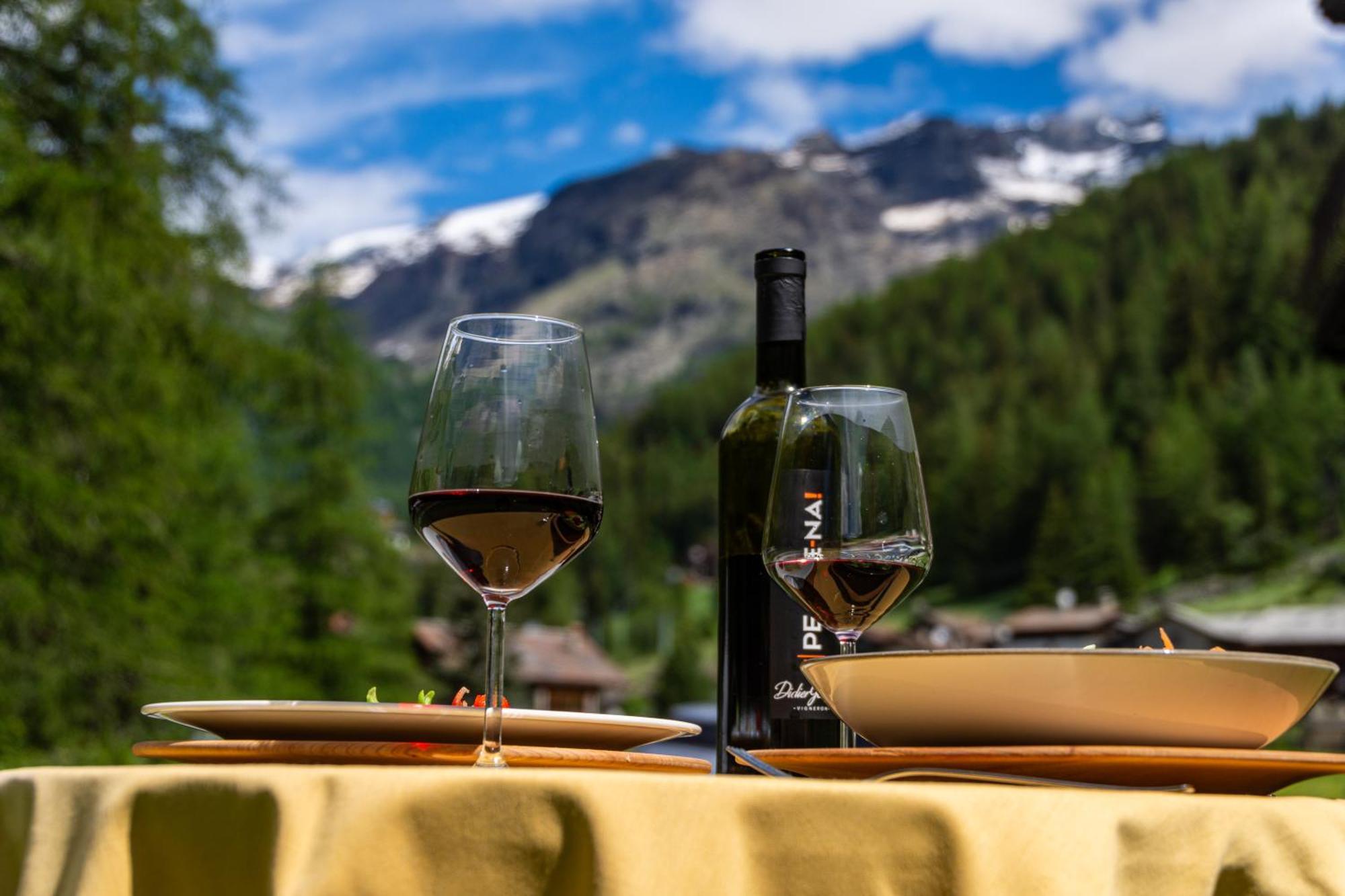 Albergo Monte Cervino Champoluc Exterior foto